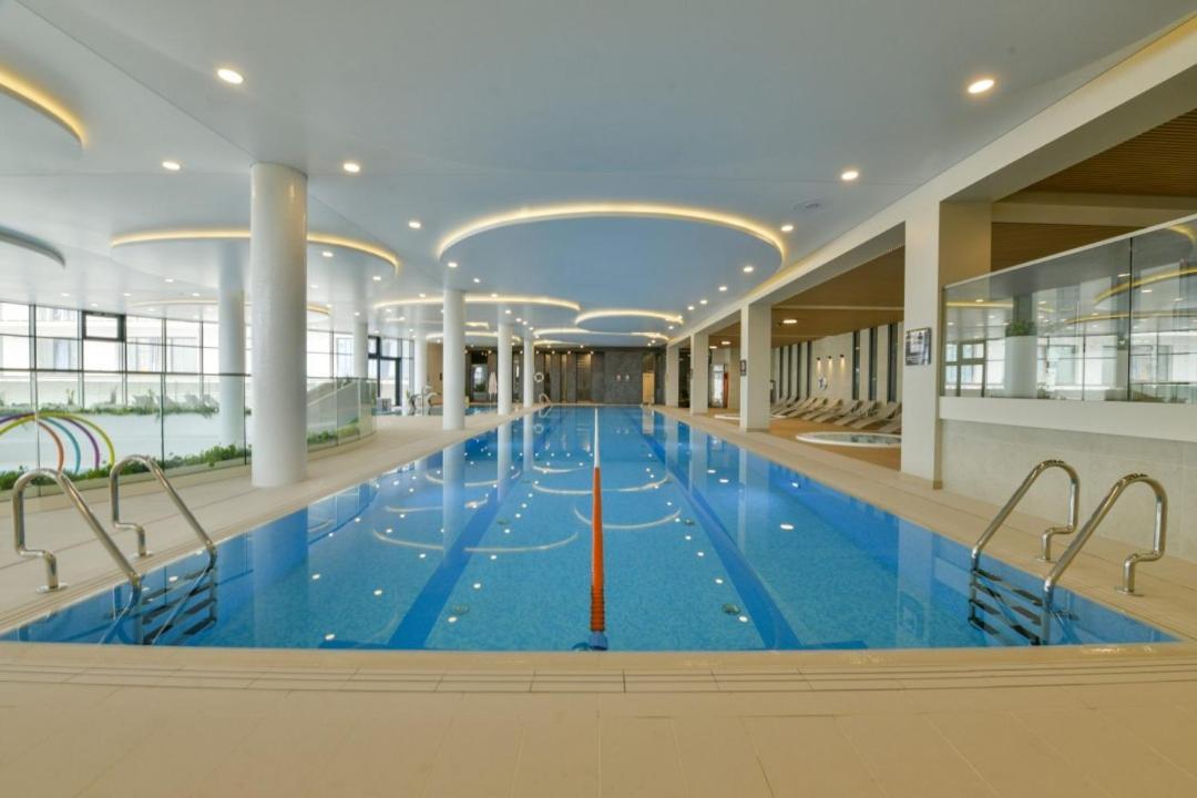 Polanki Aqua Apartament Flora Kołobrzeg Buitenkant foto